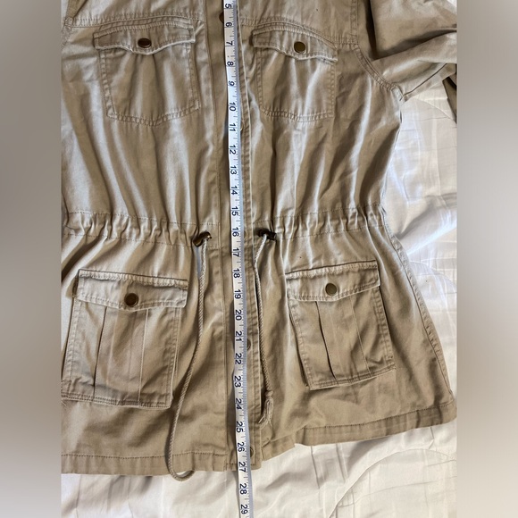 Kismet Khaki Utility Jacket Size Large - Picture 8 of 8
